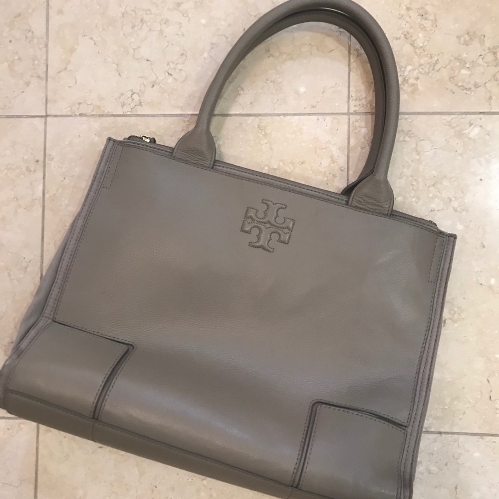 Grey Tory Burch Bag